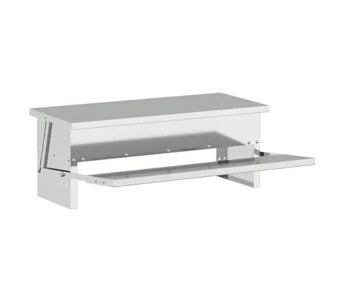 Vistas Svara Barotājs Sudraba 48,5 X 39,5 X 19 Cm Vidaxl