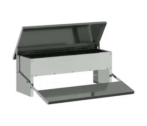 Vistas Svara Barotājs Sudraba 48,5 X 39,5 X 19 Cm Vidaxl