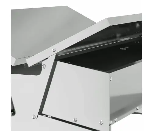 Vistas Svara Barotājs Sudraba 75 X 53 X 20,5 Cm Cinkots Tērauds Vidaxl