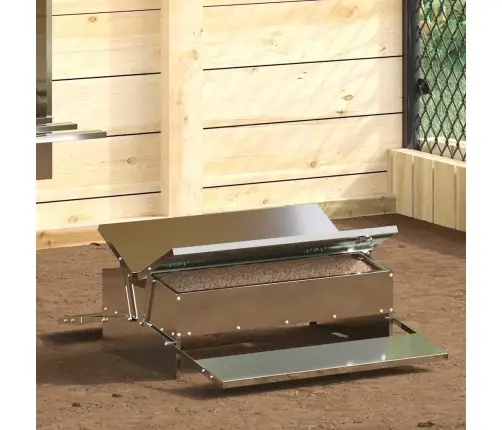 Vistas Svara Barotājs Sudraba 75 X 53 X 20,5 Cm Cinkots Tērauds Vidaxl