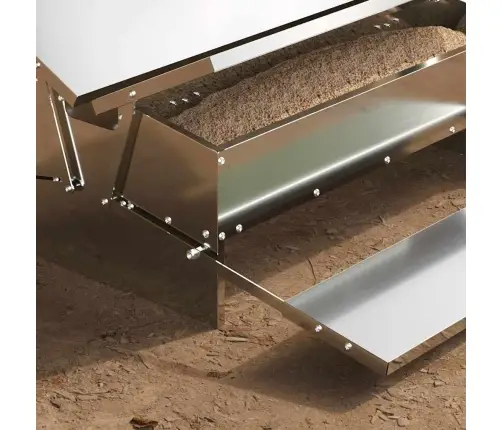 Vistas Svara Barotājs Sudraba 75 X 53 X 20,5 Cm Cinkots Tērauds Vidaxl