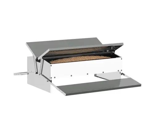 Vistas Svara Barotājs Sudraba 75 X 53 X 20,5 Cm Cinkots Tērauds Vidaxl