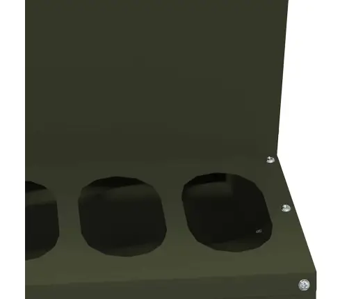 Vistas Barotava Olīvu Zaļš 40 X 40 X 45 Cm Vidaxl