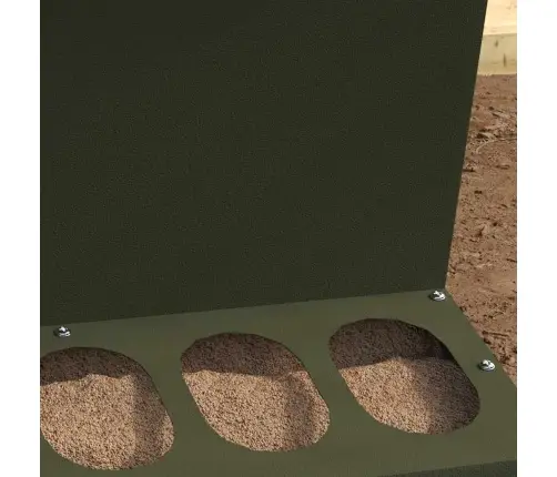 Vistas Barotava Olīvu Zaļš 40 X 40 X 45 Cm Vidaxl