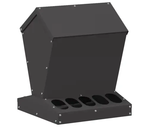 Vistas Barotava Melna 30 X 30 X 39 Cm Auksti Velmēts Tērauds Vidaxl