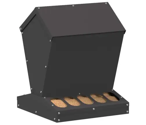 Vistas Barotava Melna 30 X 30 X 39 Cm Auksti Velmēts Tērauds Vidaxl