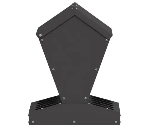 Vistas Barotava Melna 30 X 30 X 39 Cm Auksti Velmēts Tērauds Vidaxl