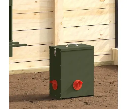 Vistas Barotava Olīvu Zaļš 32,5 X 20,5 X 43 Cm Vidaxl