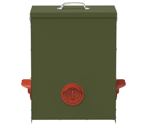 Vistas Barotava Olīvu Zaļš 32,5 X 20,5 X 43 Cm Vidaxl