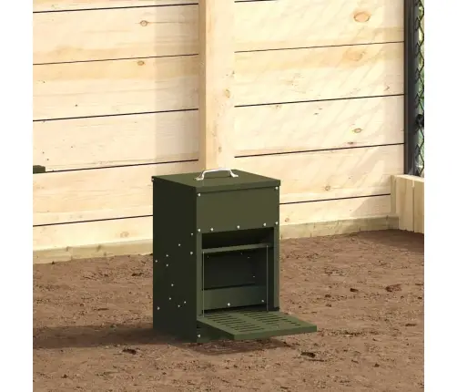 Vištų Treadle Šėrykla Alyvuogių Žalia 25 X 42 X 40 Cm