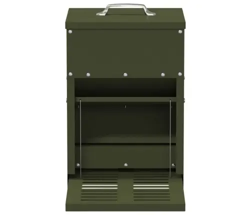 Vištų Treadle Šėrykla Alyvuogių Žalia 25 X 42 X 40 Cm
