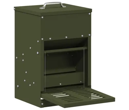 Vištų Treadle Šėrykla Alyvuogių Žalia 25 X 42 X 40 Cm