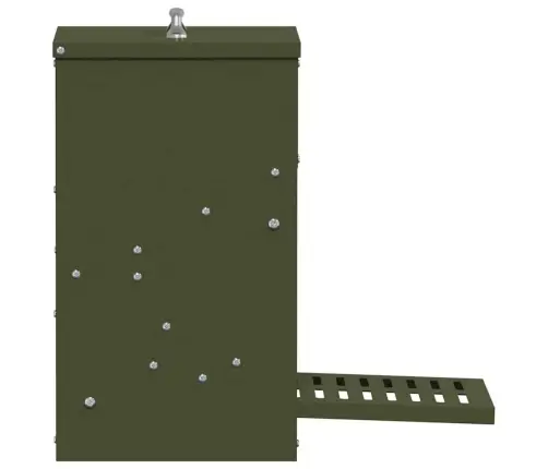 Vištų Treadle Šėrykla Alyvuogių Žalia 25 X 42 X 40 Cm