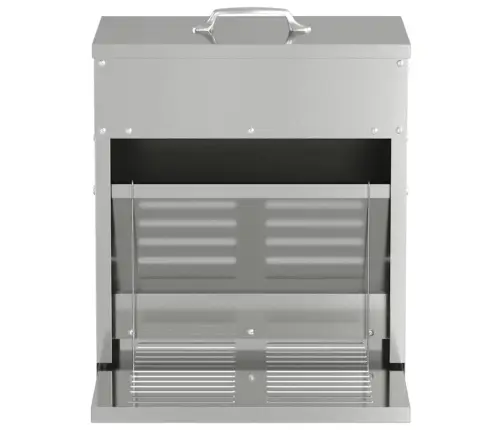 Vistas Svara Barotājs Sudraba 25 X 42 X 40 Cm Cinkots Tērauds Vidaxl