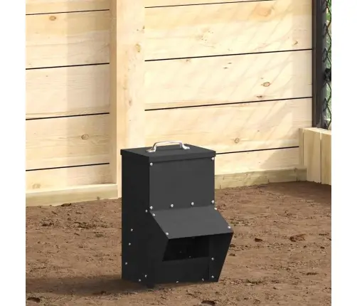 Kanali Feeder Must 20 X 25 X 35 Cm Külmvalsitud Teras