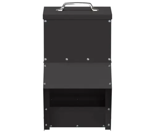 Kanali Feeder Must 20 X 25 X 35 Cm Külmvalsitud Teras