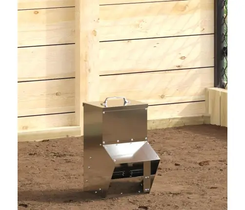 Vistas Barotava Sudraba 20 X 25 X 35 Cm Cinkots Tērauds Vidaxl