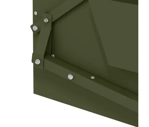 Vištų Treadle Šėrykla Alyvuogių Žalia 50 X 40 X 29 Cm