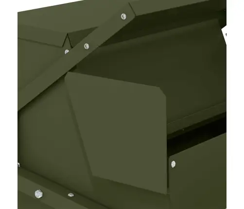 Vištų Treadle Šėrykla Alyvuogių Žalia 50 X 40 X 29 Cm