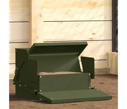 Vištų Treadle Šėrykla Alyvuogių Žalia 50 X 40 X 29 Cm