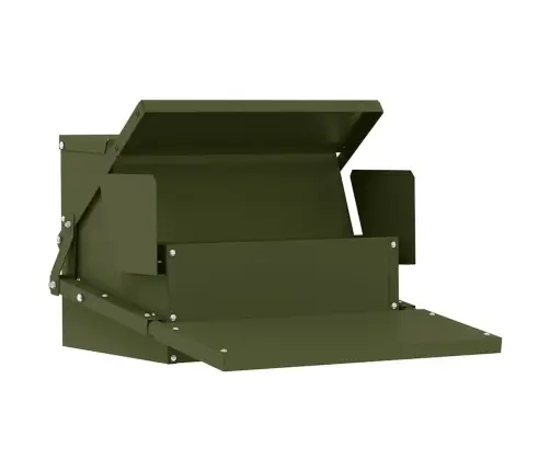 Vištų Treadle Šėrykla Alyvuogių Žalia 50 X 40 X 29 Cm