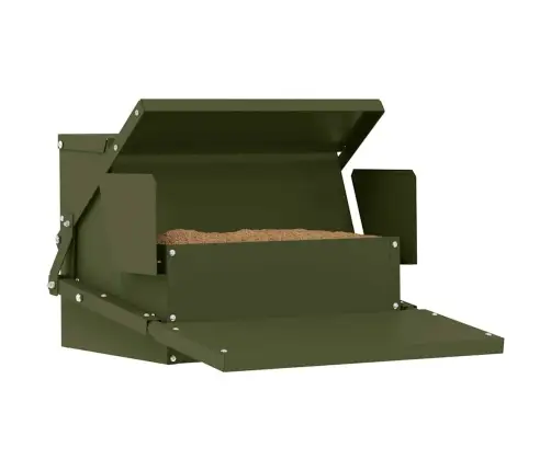 Vištų Treadle Šėrykla Alyvuogių Žalia 50 X 40 X 29 Cm