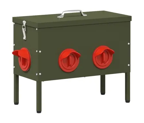 Vistas Barotava 2 Pcs Olīvu Zaļš 41,5 X 20,5 X 33 Cm Vidaxl