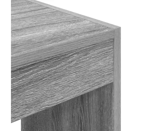 Grāmatu Skapis Ar Plauktu Cits Pelēka Sonomas Ozola 80 X 30 X 198 Cm Vidaxl