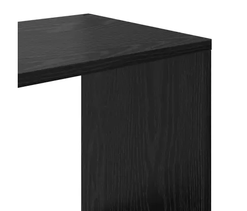 Raamaturiiul Must Tamm 132 X 29 X 141,5 Cm Tehispuit