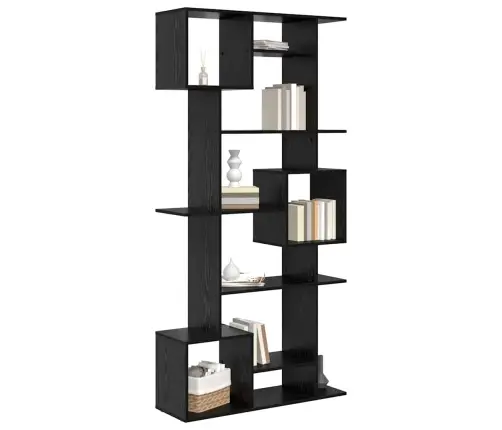 Grāmatplaukts Melns Ozols 92 X 29 X 188 Cm Inženierijas Koks Vidaxl Grāmatplaukts Melns Ozols 92 X 29 X 188 Cm Inženierijas Koks Vidaxl