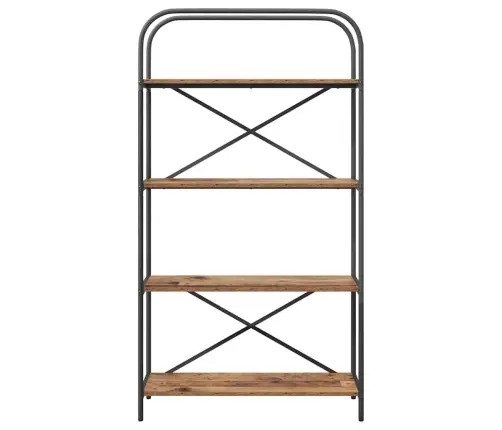 Grāmatu Plaukts Vecs Koks 80 X 30 X 146 Cm Inženierijas Koks Vidaxl Grāmatu Plaukts Vecs Koks 80 X 30 X 146 Cm Inženierijas Koks Vidaxl