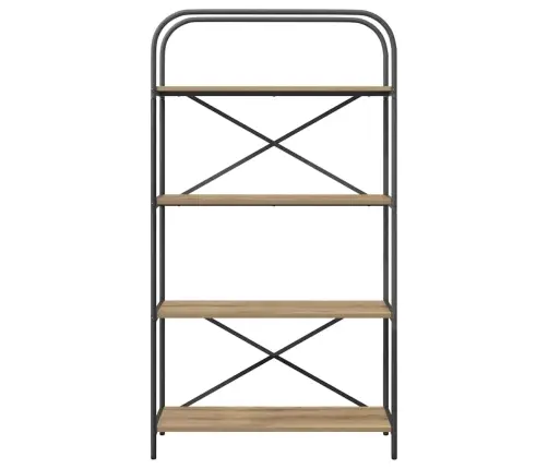 Raamatukapp Käsitöötamm 80 X 30 X 146 Cm Tehispuit