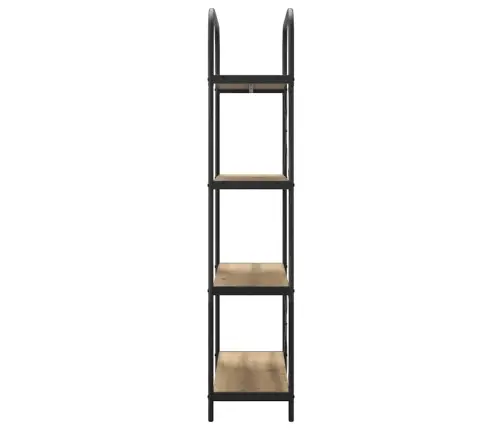 Raamatukapp Käsitöötamm 80 X 30 X 146 Cm Tehispuit