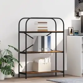 Grāmatu Plaukts Dūmakaina Ozolkoka 80 X 30 X 109 Cm Vidaxl