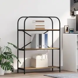 Knygų Lentyna Artisano Ąžuolo 80 X 30 X 109 Cm Apdirbta Mediena