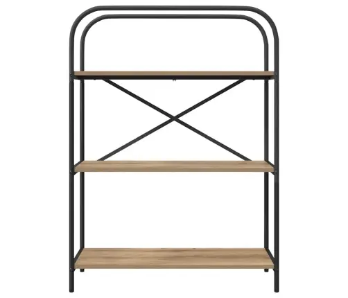 Raamatukapp Käsitöötamm 80 X 30 X 109 Cm Tehispuit