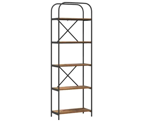 Raamatukapp Vana Puit 60 X 30 X 183 Cm Tehispuit