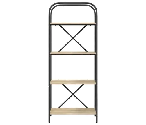 Grāmatu Plaukts Sonomas Ozola 60 X 30 X 146 Cm Vidaxl