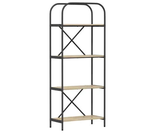 Grāmatu Plaukts Sonomas Ozola 60 X 30 X 146 Cm Vidaxl