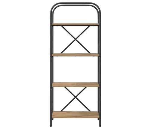 Grāmatu Plaukts Amatnieku Ozola 60 X 30 X 146 Cm Vidaxl