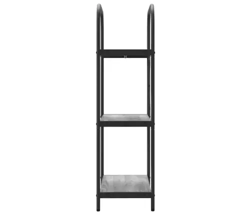 Grāmatu Plaukts Pelēka Sonomas Ozola 60 X 30 X 109 Cm Vidaxl