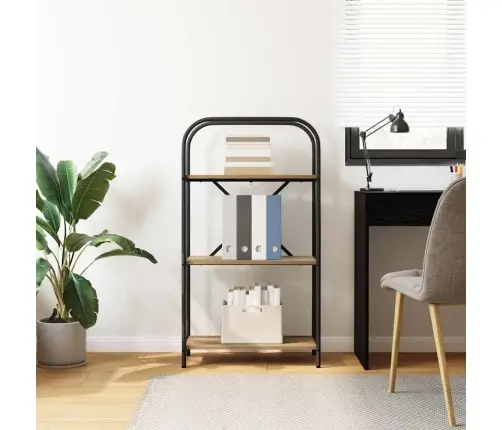 Knygų Lentyna Amatininkų Ąžuolas 60 X 30 X 109 Cm