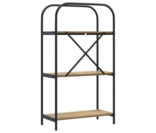 Knygų Lentyna Amatininkų Ąžuolas 60 X 30 X 109 Cm