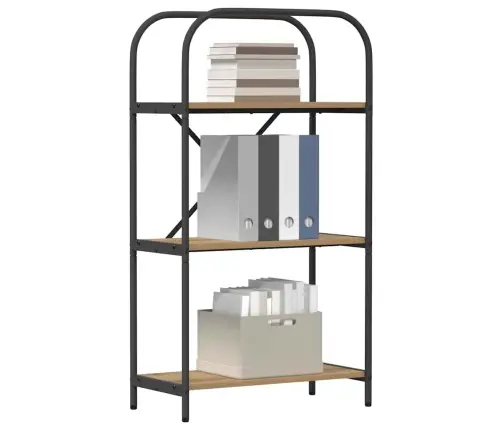 Knygų Lentyna Amatininkų Ąžuolas 60 X 30 X 109 Cm