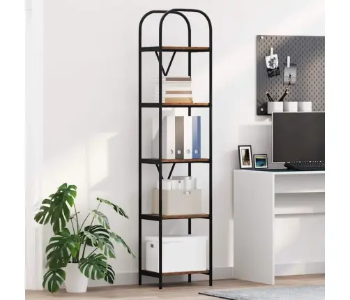 Raamatukapp Vana Puit 40 X 30 X 183 Cm Tehispuit