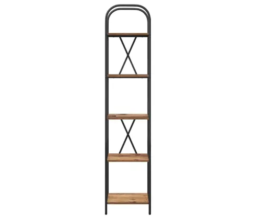 Raamatukapp Vana Puit 40 X 30 X 183 Cm Tehispuit