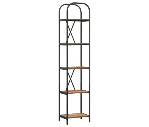 Raamatukapp Vana Puit 40 X 30 X 183 Cm Tehispuit