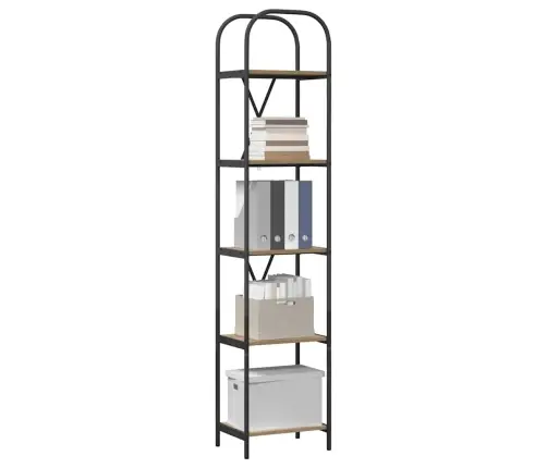 Grāmatu Plaukts Amatnieku Ozola 40 X 30 X 183 Cm Vidaxl