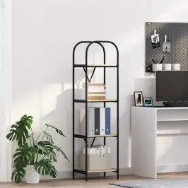 Raamatukapp Sonoma Tamm 40 X 30 X 146 Cm Tehispuit