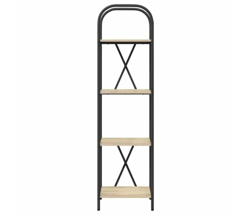 Raamatukapp Sonoma Tamm 40 X 30 X 146 Cm Tehispuit